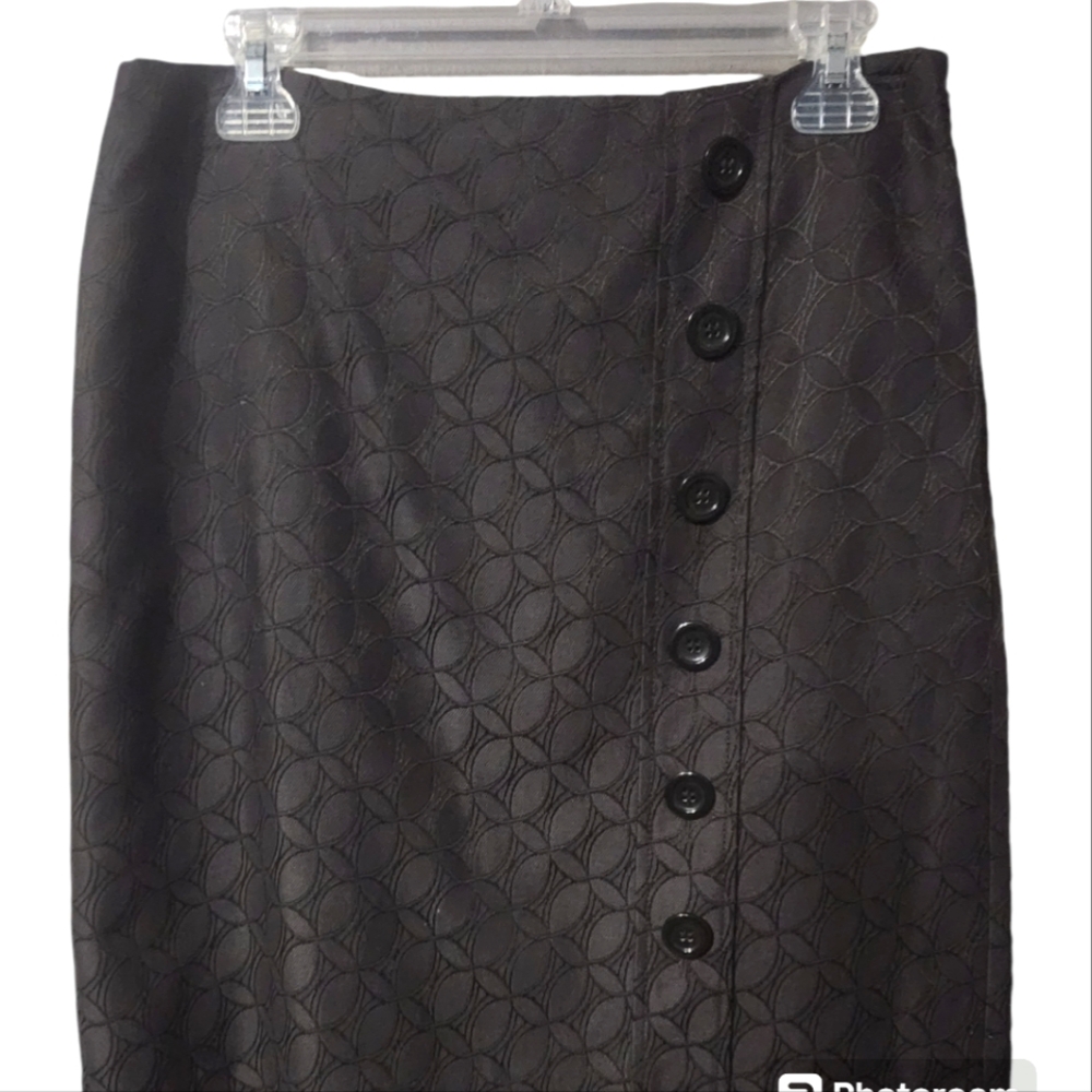 Ann Taylor brown lined skirt size 6
